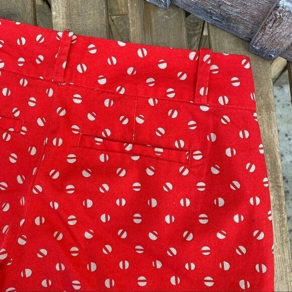 Banana Republic shorts size 0 coral tan button - Picture 6 of 6